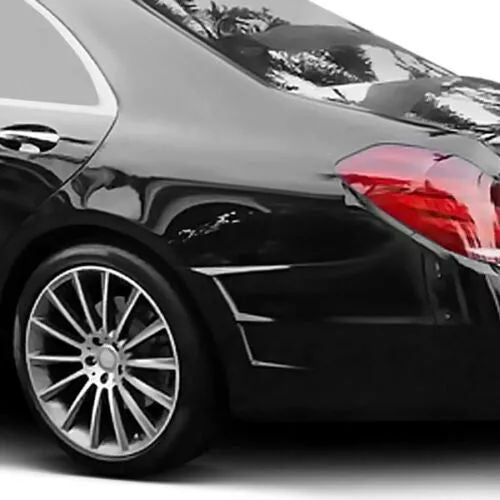 Load image into Gallery viewer, 2013-2020 Mercedes S-Class Linea Tesoro Style Rear Bumper Side Vents Trim Set