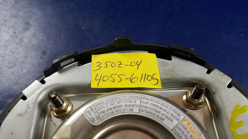 Load image into Gallery viewer, 2004 - 2007 NISSAN 350Z LEFT DRIVER SIDE STEERING WHEEL AIRBAG AIR BAG # 61105