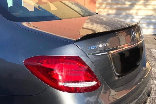 Load image into Gallery viewer, 2017 Mercedes E-Class Sedan W213 E63 AMG Style Rear Lip Spoiler