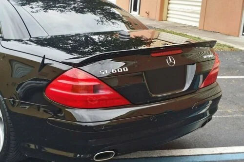 Load image into Gallery viewer, 2002-2012 Mercedes SL Black Series Style Rear Lip Spoiler