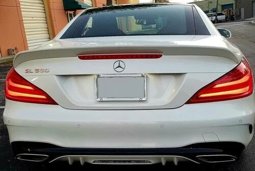 Load image into Gallery viewer, 2012-2017 Mercedes Benz SL Rennen Style Rear Lip Spoiler