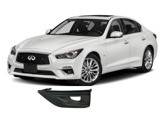 Load image into Gallery viewer, FOR 2018-2020 INFINITI Q50 FRONT LEFT DRIVER SIDE FOG LIGHT LAMP BEZEL COVER