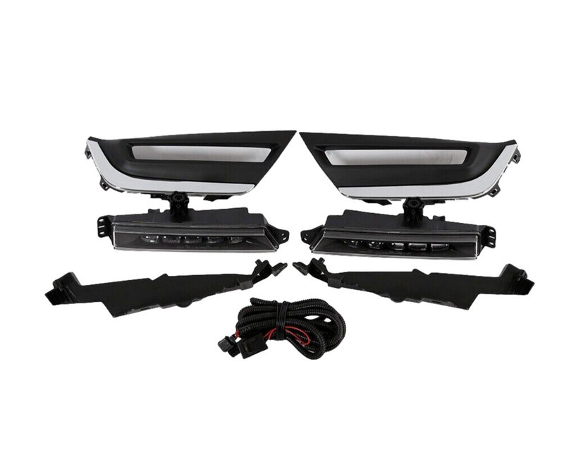 Load image into Gallery viewer, ⭐⭐ FOR 2017-2018 HONDA CR-V DRL LED DAYTIME RUNNING LIGHT BUMPER FOG LAMP SET ⭐⭐