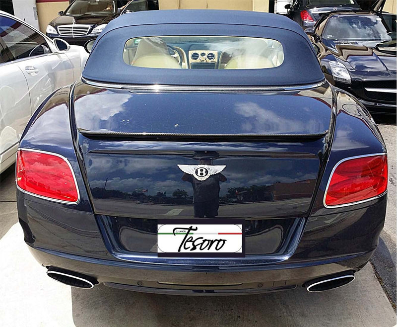Load image into Gallery viewer, Trunk Lip Spoiler Linea Tesoro Style For Bentley Continental Convertible 2012-17