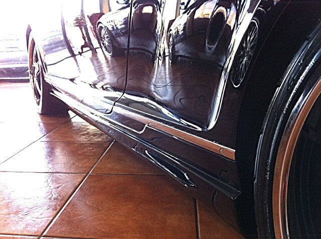 Load image into Gallery viewer, Side Skirt Set Left Right Wald Style For Bentley Continental 2005-2009 USA Made