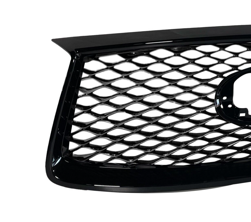 Load image into Gallery viewer, ⭐⭐ FOR 19-20 INFINITI QX50 FRONT BUMPER UPPER GRILLE GLOSS BLACK W/O EMBLEM ⭐⭐