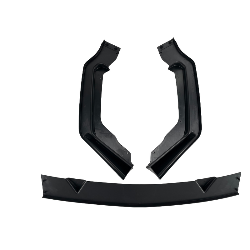 Load image into Gallery viewer, ⭐⭐ FOR 14-17 INFINITI Q50 SPORT FRONT BUMPER LIP SPOILER SPLITTER GLOSSY BLACK⭐⭐