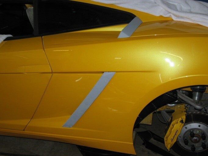 Load image into Gallery viewer, Lateral Air Intake Scoops Hamann Style For Lamborghini Gallardo 2004-2013 USA