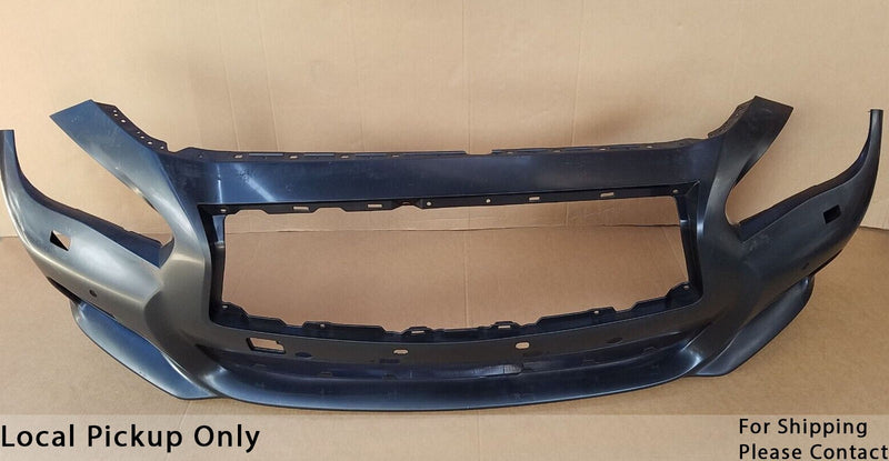 Load image into Gallery viewer, ⭐⭐ FOR 2014 - 2017 INFINITI Q50 FRONT BUMPER COVER W/O SPORT W/ SENSOR HOLES ⭐⭐