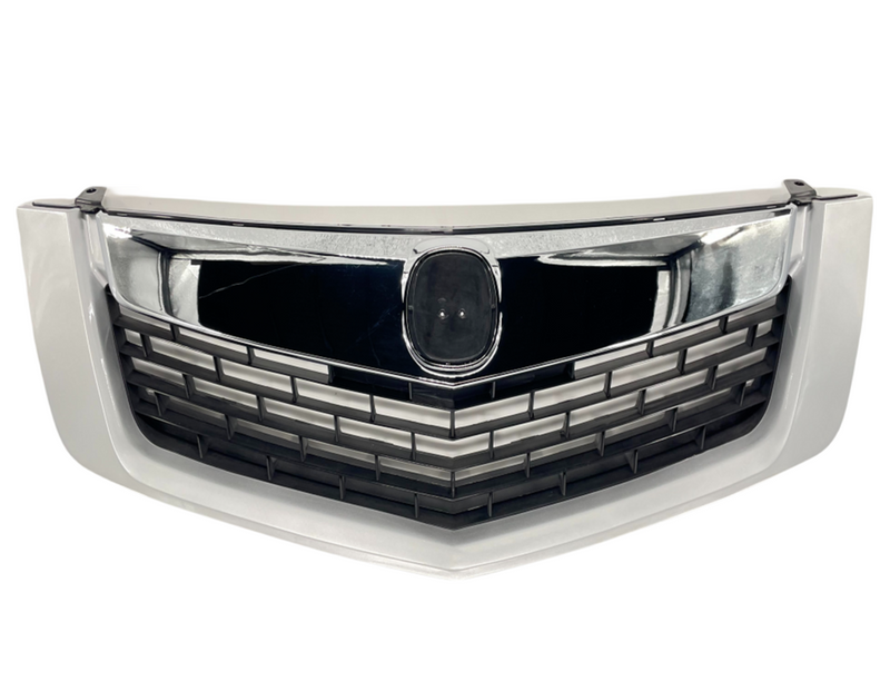 Load image into Gallery viewer, ⭐⭐ FOR 2009 - 2010 ACURA TSX FRONT BUMPER UPPER GRILLE W/CHROME MOLDING ⭐⭐