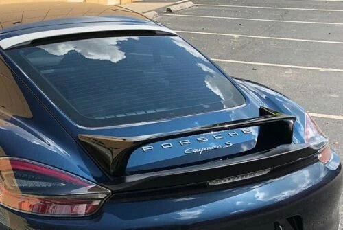 Load image into Gallery viewer, Rear Wing Spoiler Sport Style For Porsche 981 Cayman 2014-2016 Made In USA