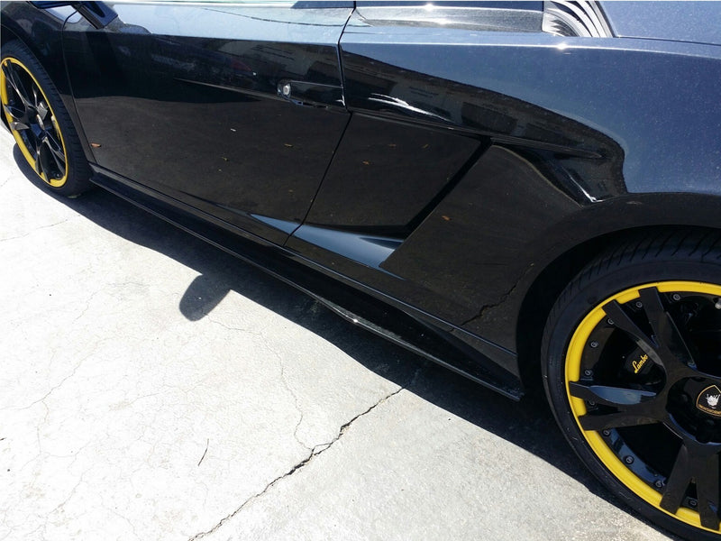 Load image into Gallery viewer, Side Skirt Set LP570 Superleggera Style For Lamborghini Gallardo 2004-2013 FRP