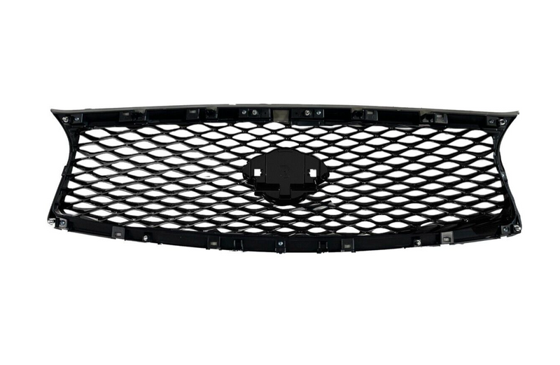 Load image into Gallery viewer, ⭐⭐FOR 14-17 INFINITI Q50 FRONT BUMPER UPPER GRILLE W/ CAMERA OPTION W/O EMBLEM⭐⭐