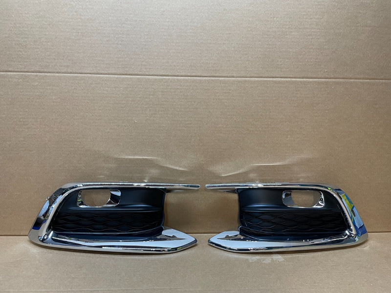 Load image into Gallery viewer, ⭐⭐ FOR 2016-2020 INFINITI QX60 LEFT & RIGHT FOG LIGHT BEZEL COVER PAIR CHROME ⭐⭐