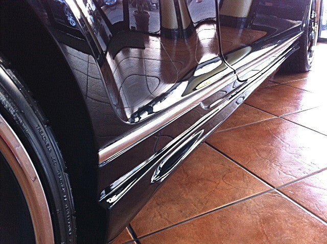 Load image into Gallery viewer, Side Skirt Set Left Right Wald Style For Bentley Continental 2005-2009 USA Made