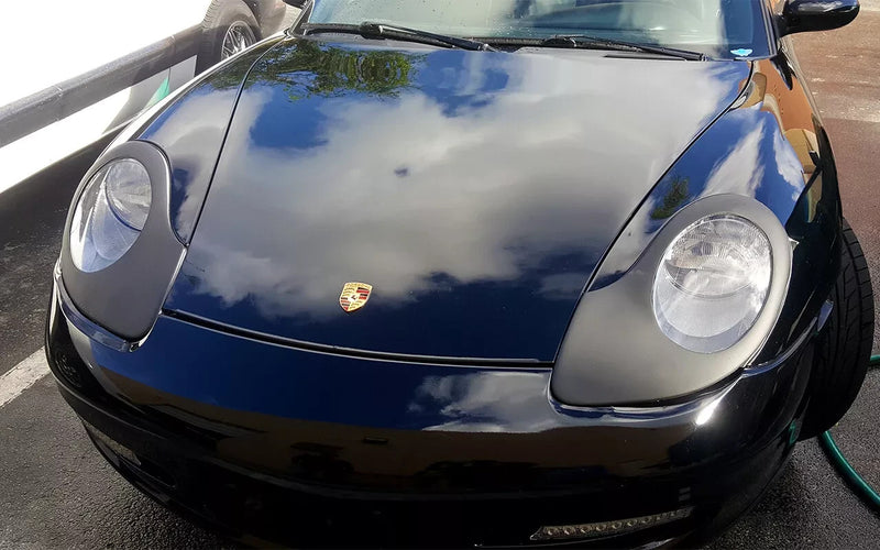 Load image into Gallery viewer, Headlight Covers Racing Style For Porsche 996 Coupe 1999-2001 USA MADE