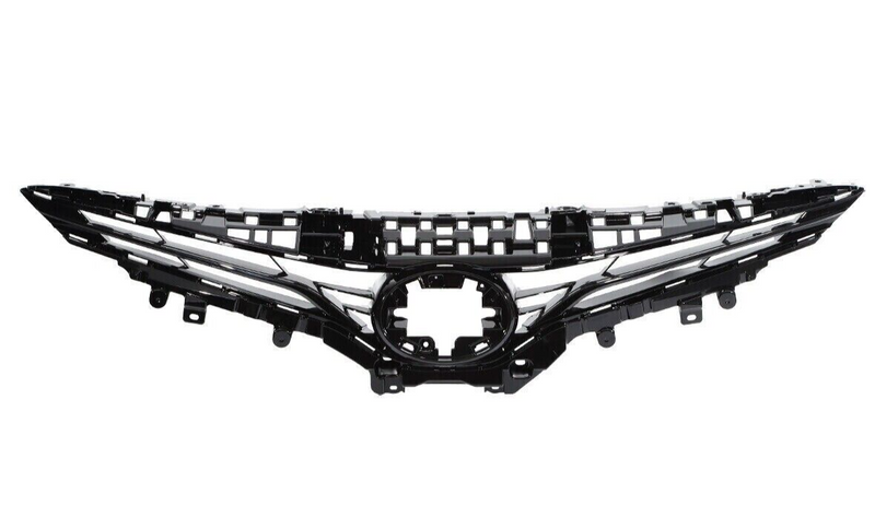 Load image into Gallery viewer, ⭐⭐ FOR 2021-2023 TOYOTA CAMRY LE XLE FRONT BUMPER UPPER GRILLE BLACK ⭐⭐