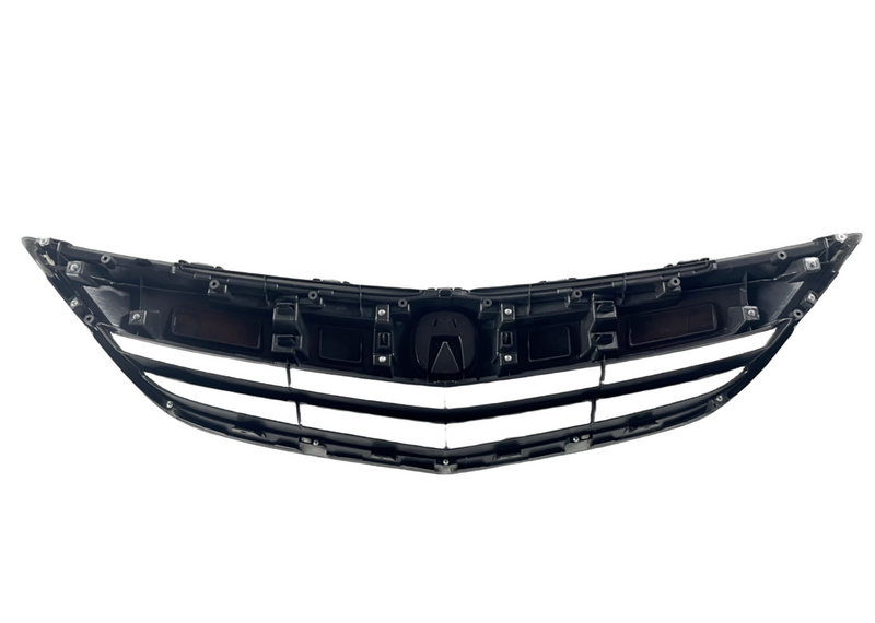 Load image into Gallery viewer, ⭐⭐ FOR 13-15 ACURA ILX SEDAN FRONT BUMPER UPPER GRILLE W/MOLDING MATTE BLACK ⭐⭐