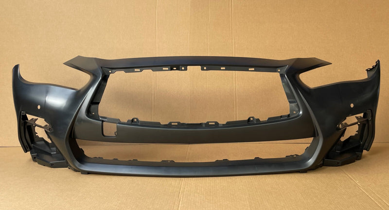 Load image into Gallery viewer, ⭐⭐ FOR 2018 - 2020 INFINITI Q50 SPORT/ RED SPORT FRONT BUMPER COVER W/ SENSOR ⭐⭐
