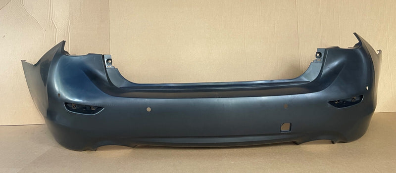 Load image into Gallery viewer, ⭐ FOR 2014-2017 INFINITI Q50 REAR BUMPER COVER PRIMED W/ PARKING SENSOR HOLES ⭐