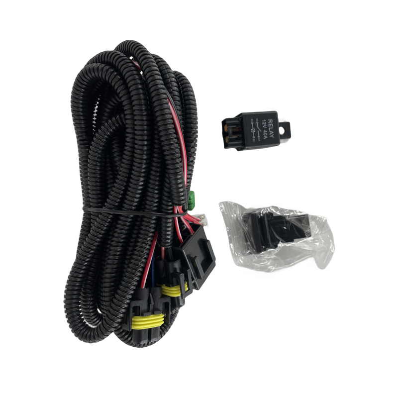 Load image into Gallery viewer, ⭐⭐ FOR 19-23 TOYOTA RAV4 FRONT BUMPER FOG LIGHT LAMP SET W/HARNESS & SWITCHES ⭐⭐