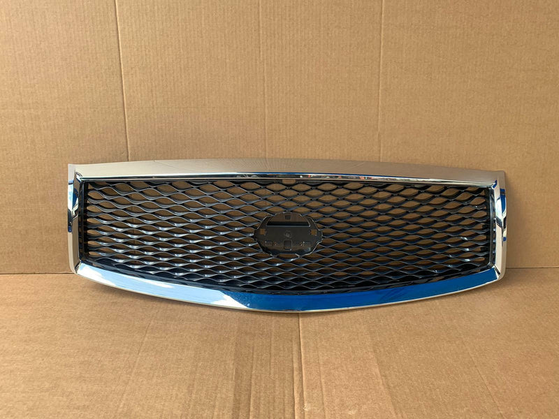 Load image into Gallery viewer, FOR 2015 - 2019 INFINITI Q70 Q70L FRONT BUMPER UPPER GRILLE W/ CAMERA OPTION
