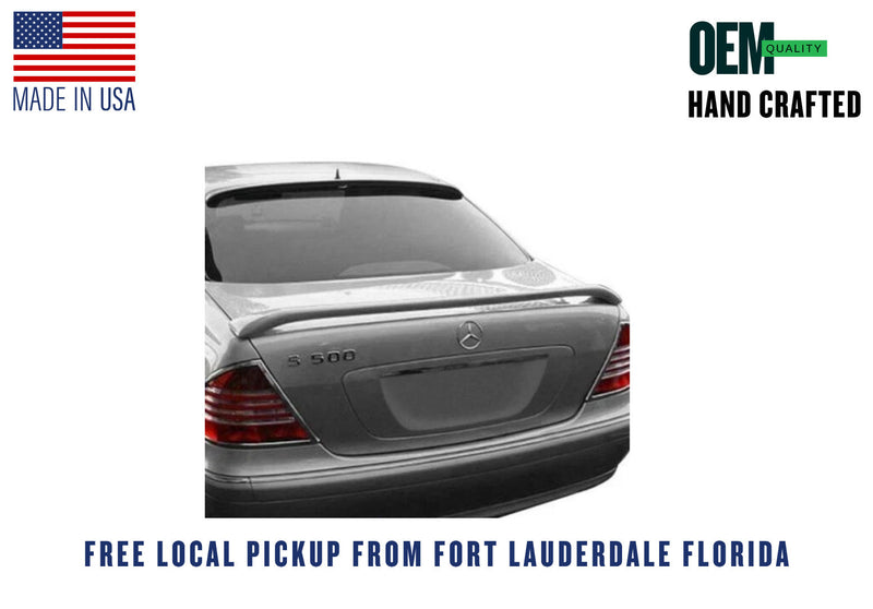 Load image into Gallery viewer, 1992-1998 Mercedes S-Class Sedan L-Style Rear Wing Spoiler