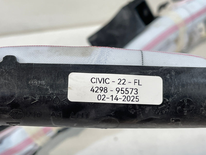 Load image into Gallery viewer, 2022-2025 HONDA CIVIC LEFT DRIVER SIDE ROOF CURTAIN AIRBAG AIR BAG # 95573