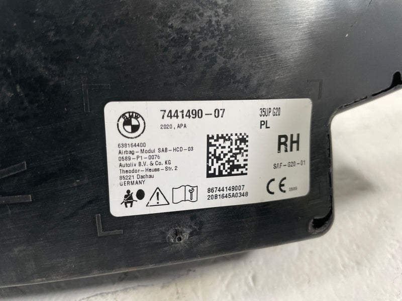 Load image into Gallery viewer, 2019 - 2026 BMW 330I XDRIVE G20 FRONT RIGHT SIDE SEAT AIRBAG AIR BAG # 110248