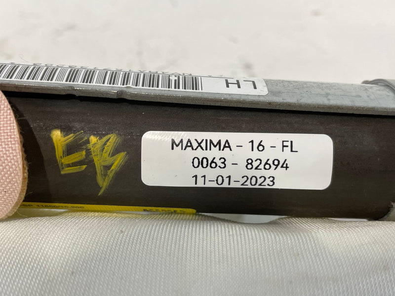 Load image into Gallery viewer, 2016 - 2018 NISSAN MAXIMA LEFT SIDE ROOF CURTAIN AIRBAG AIR BAG # 82694