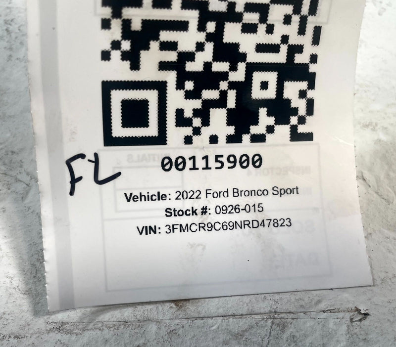 Load image into Gallery viewer, 2021-2026 FORD BRONCO SPORT DASH DASHBOARD LEFT DRIVER SIDE KNEE AIR BAG #115900