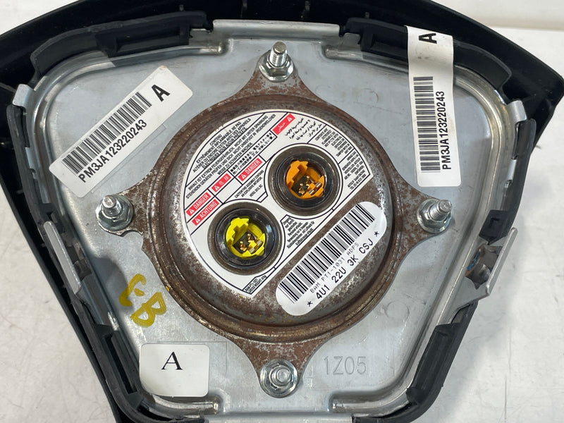 Load image into Gallery viewer, 2013 INFINITI JX35 LEFT DRIVER SIDE STEERING WHEEL AIRBAG AIR BAG 98510-3JA8A # 93653