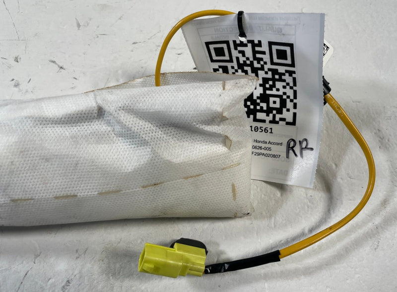 Load image into Gallery viewer, 2023 - 2025 HONDA ACCORD REAR RIGHT PASSENGER SIDE SEAT AIR BAG AIRBAG # 110561