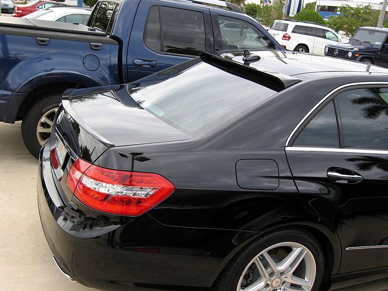 Load image into Gallery viewer, 2010-2016 Mercedes E-Class Sedan Factory Style Rear Lip Spoiler