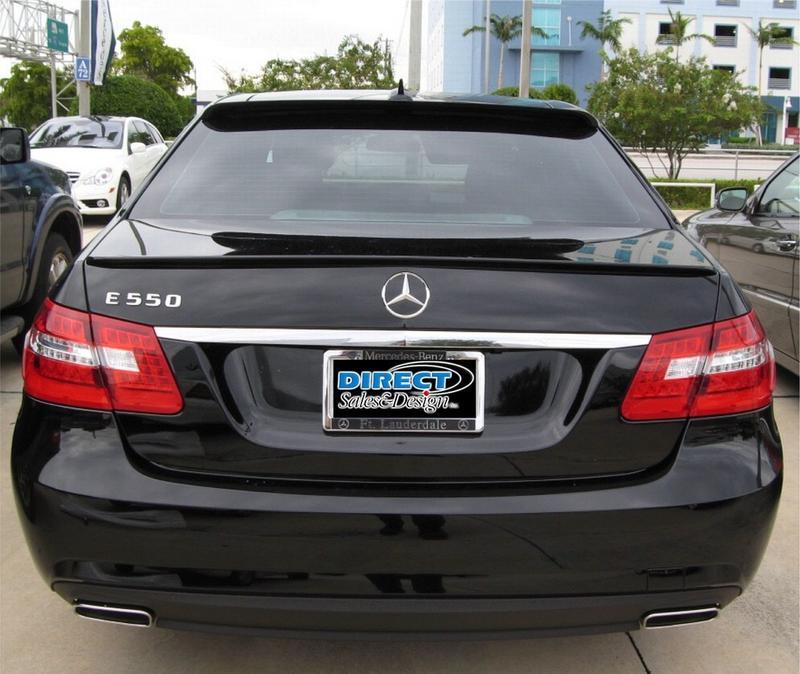 Load image into Gallery viewer, 2010-2016 Mercedes E-Class Sedan Factory Style Rear Lip Spoiler