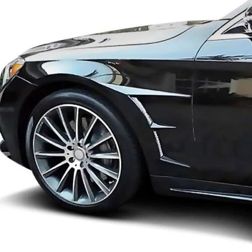 Load image into Gallery viewer, 2013-2020 Mercedes S-Class Linea Tesoro Style Front Vented Fender Trim Set
