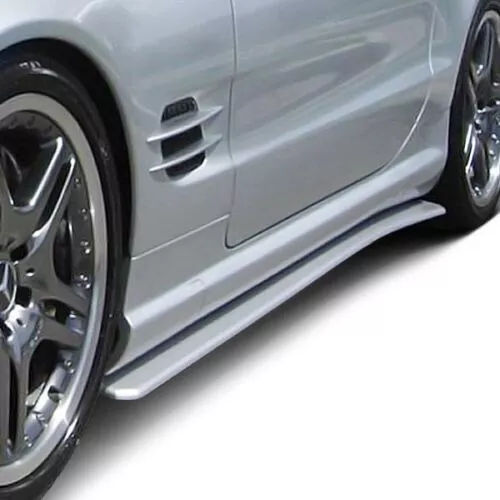 2002-2011 Mercedes SL Euro Style Side Skirts