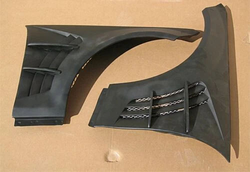 2008-2014 Mercedes C-Class Sedan Euro Style Front Vented Fender Set