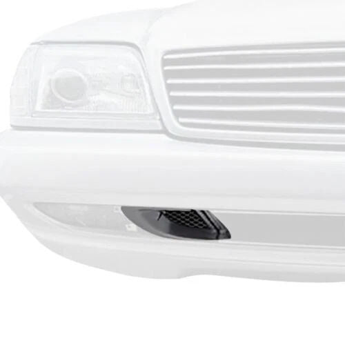 Load image into Gallery viewer, 1997-2002 Mercedes SL AMG Style Lower Front Bumper Grill / Right Tow Hook Cover

