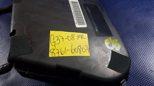 08 - 15 INFINITI G37 Q60 COUPE RIGHT PASSENGER SIDE SEAT AIRBAG AIR BAG