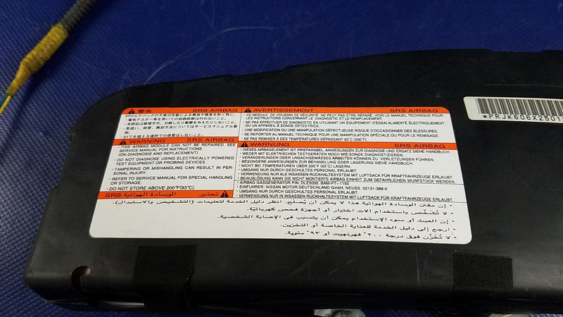 Load image into Gallery viewer, INFINITI G25 G35 G37 SEDAN RIGHT PASSENGER SIDE SEAT AIRBAG AIR BAG # 63845
