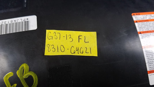 INFINITI G25 G35 G37 SEDAN LEFT DRIVER SIDE SEAT AIRBAG AIR BAG