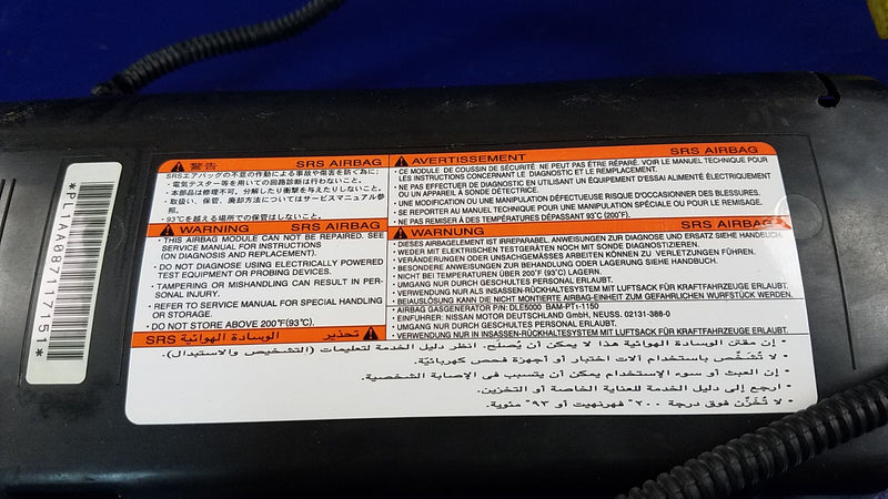 Load image into Gallery viewer, 2009 - 2014 NISSAN MURANO LEFT DRIVER SIDE SEAT AIRBAG AIR BAG # 68482
