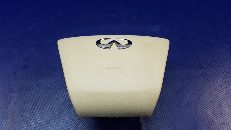 Load image into Gallery viewer, 2011-2012 INFINITI QX56 STEERING WHEEL AIRBAG AIR BAG BLACK # 75514

