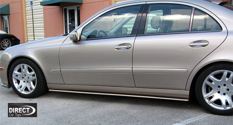 Load image into Gallery viewer, 2003-2009 Mercedes E-Class Sedan Tuner Style Side Skirts
