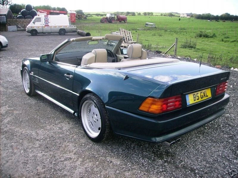 Load image into Gallery viewer, 1990-2001 Mercedes SL 3pc AMG Style Rear Trunk Mount Spoiler
