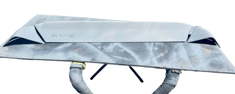 Load image into Gallery viewer, 1986-1995 Mercedes E-Class Sedan 3pc AMG Style Rear Trunk Wing Spoiler
