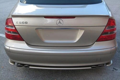 Load image into Gallery viewer, 2003-2006 Mercedes E-Class E500 Tuner Style 3pc Rear Bumper Skirt

