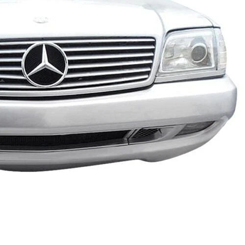 Load image into Gallery viewer, 1997-2002 Mercedes SL AMG Style Lower Front Bumper Grill / Left Tow Hook Cover
