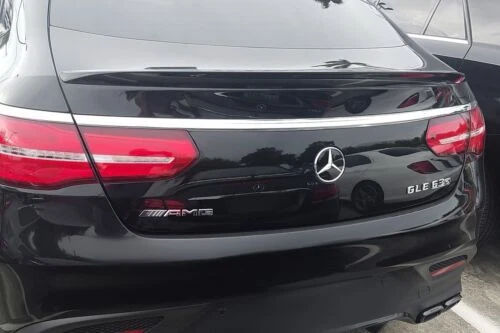 2016-2019 Mercedes GLE Class AMG Style Rear Lip Spoiler